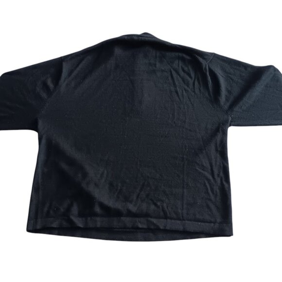 Men’s Quarter Zip Sweater Size SIZE 3XBlack Knit Pullover Casual Preppy - Picture 6 of 10